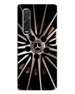 Чехол для OPPO Find X3 Pro с картинкой «Диск Mercedes»