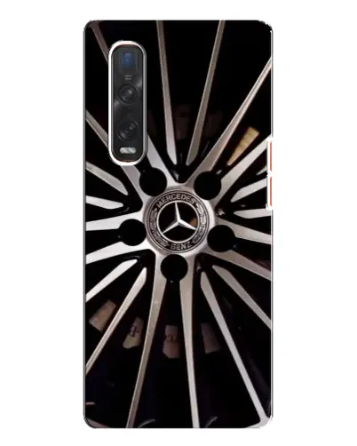 Чехол для OPPO Find X3 Pro с картинкой «Диск Mercedes»