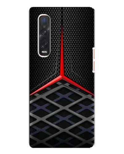 Чехол для OPPO Find X3 Pro с картинкой «Mercedes Carbon Grid»