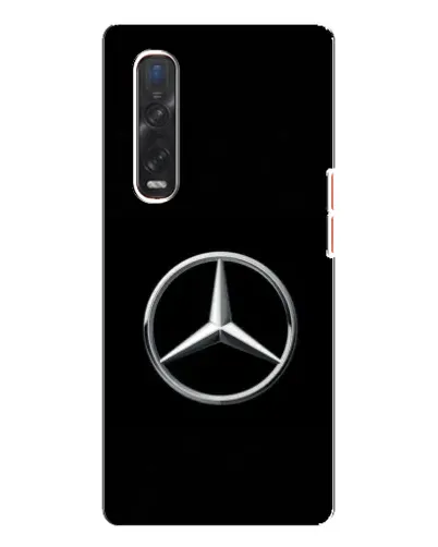 Чехол для OPPO Find X3 Pro с картинкой «Mercedes классический лого»