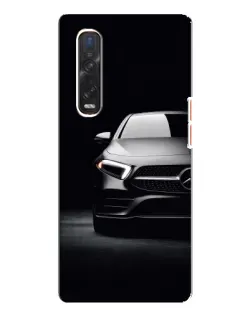 Чехол для OPPO Find X3 Pro с картинкой «Свет фар Mercedes»