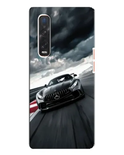 Чехол для OPPO Find X3 Pro с картинкой «Гоночный Mercedes AMG»