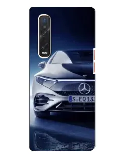 Чехол для OPPO Find X3 Pro с картинкой «Mercedes EQ — будущее»