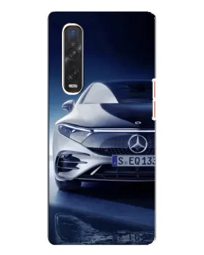 Чехол для OPPO Find X3 Pro с картинкой «Mercedes EQ — будущее»