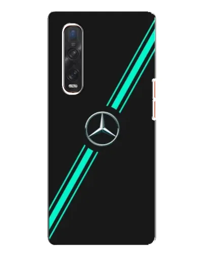 Чехол для OPPO Find X3 Pro с картинкой «Спортивные линии Mercedes» Чехол для OPPO Find X3 Pro с картинкой «Спортивные линии Mercedes»