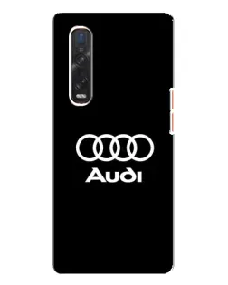 Чехол для OPPO Find X3 Pro с картинкой «Классическое лого Audi»