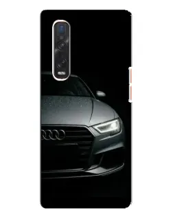 Чехол для OPPO Find X3 Pro с картинкой «Audi — детализация кузова»
