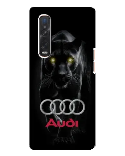 Чехол для OPPO Find X3 Pro с картинкой «Пантера и Audi»