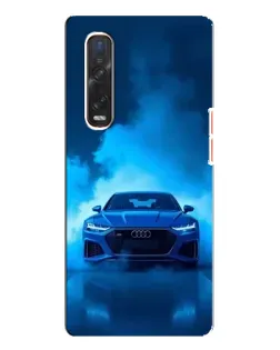 Чехол для OPPO Find X3 Pro с картинкой «Audi — голубая энергия»