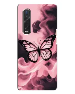 Чехол для OPPO Find X3 Pro с картинкой «Бабочка в дыму» Чехол для OPPO Find X3 Pro с картинкой «Бабочка в дыму»