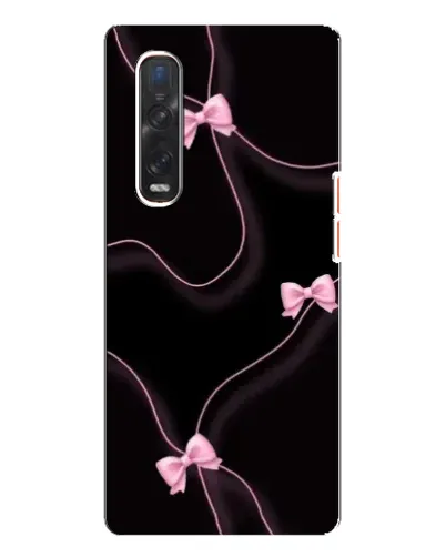 Чехол для OPPO Find X3 Pro с картинкой «Розовые ленты» Чехол для OPPO Find X3 Pro с картинкой «Розовые ленты»