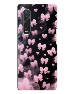 Чехол для OPPO Find X3 Pro с картинкой «Неоновое кружево»