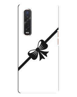 Чехол для OPPO Find X3 Pro с картинкой «Диагональный бант»
