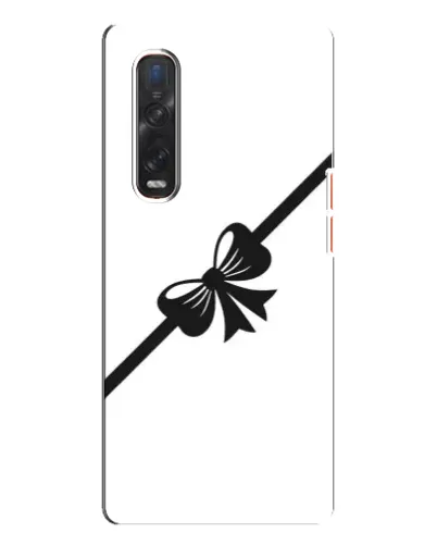 Чехол для OPPO Find X3 Pro с картинкой «Диагональный бант» Чехол для OPPO Find X3 Pro с картинкой «Диагональный бант»
