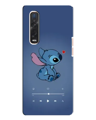 Чехол для OPPO Find X3 Pro с картинкой «Музыкальный Stitch» Чехол для OPPO Find X3 Pro с картинкой «Музыкальный Stitch»