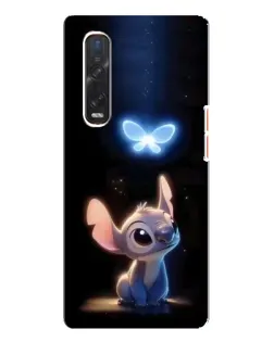 Чехол для OPPO Find X3 Pro с картинкой «Сияющий Стич»