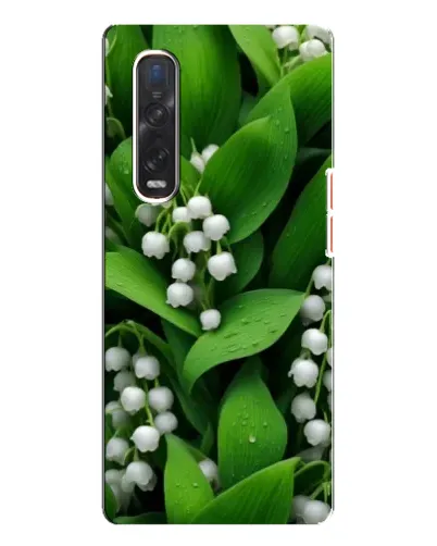 Чехол для OPPO Find X3 Pro с картинкой «Ландыши в зелени»