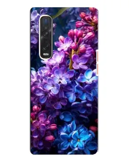 Чехол для OPPO Find X3 Pro с картинкой «Сиреневый цвет»