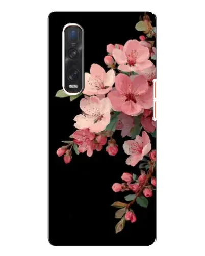 Чехол для OPPO Find X3 Pro с картинкой «Розовая ветка сакуры»