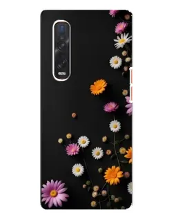 Чехол для OPPO Find X3 Pro с картинкой «Цветочная композиция»