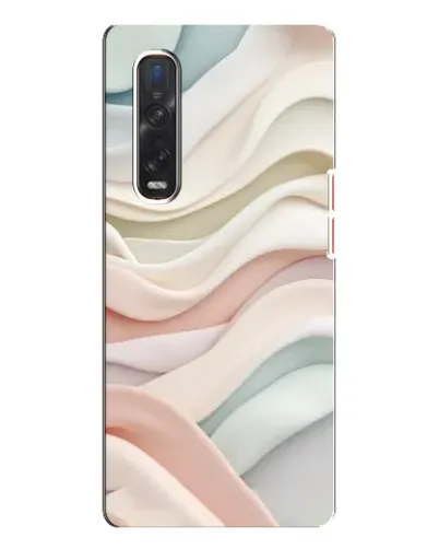 Чехол для OPPO Find X3 Pro с картинкой «Пастельные нежные волны» Чехол для OPPO Find X3 Pro с картинкой «Пастельные нежные волны»