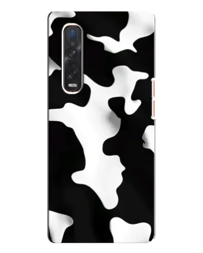 Чехол для OPPO Find X3 Pro с картинкой «Черно-белое пятно» Чехол для OPPO Find X3 Pro с картинкой «Черно-белое пятно»