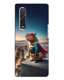 Чохол для OPPO Find X3 Pro з картинкою «Капі-мен супергерой» Чохол для OPPO Find X3 Pro з картинкою «Капі-мен супергерой»