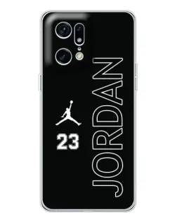 Чехол для OPPO Find X5 Pro с картинкой «Jordan Vertical»