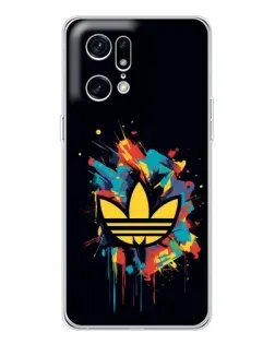 Чехол для OPPO Find X5 Pro с картинкой «Adidas Splash» Чехол для OPPO Find X5 Pro с картинкой «Adidas Splash»
