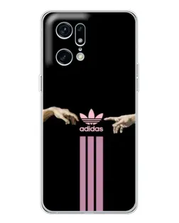 Чехол для OPPO Find X5 Pro с картинкой «Adidas Hands» Чехол для OPPO Find X5 Pro с картинкой «Adidas Hands»