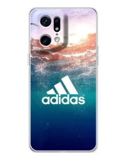 Чехол для OPPO Find X5 Pro с картинкой «Океанская глубина адидас» Чехол для OPPO Find X5 Pro с картинкой «Океанская глубина адидас»