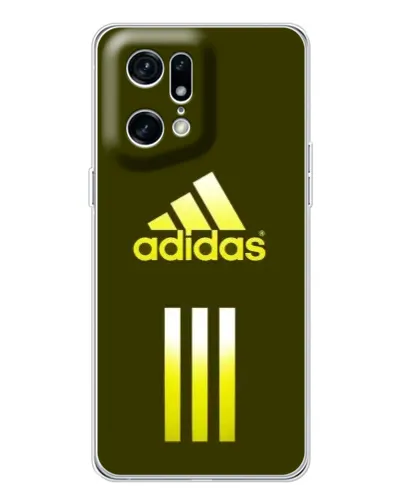 Чехол для OPPO Find X5 Pro с картинкой «Оливковый градиент Adidas» Чехол для OPPO Find X5 Pro с картинкой «Оливковый градиент Adidas»