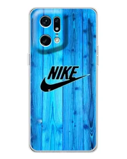 Чохол для OPPO Find X5 Pro з картинкою «Блакитне дерево Nike»