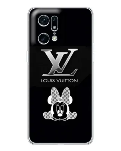Чехол для OPPO Find X5 Pro с картинкой «LV и Минни Маус»