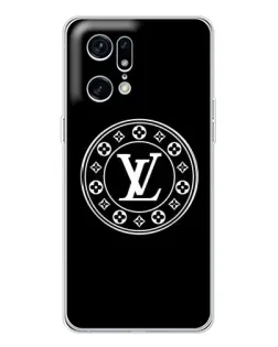 Чехол для OPPO Find X5 Pro с картинкой «LV — печать стиля»