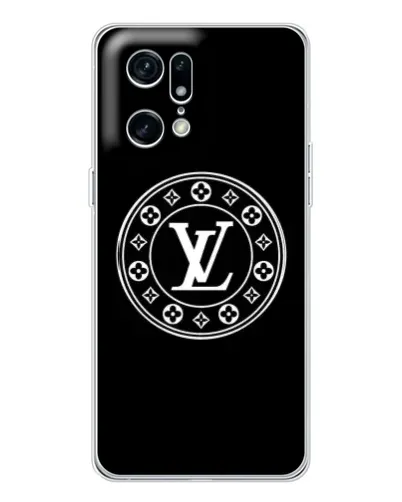 Чехол для OPPO Find X5 Pro с картинкой «LV — печать стиля»