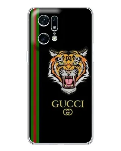 Чехол для OPPO Find X5 Pro с картинкой «Тигр Gucci»