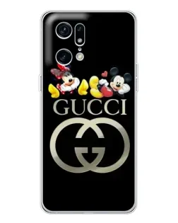 Чехол для OPPO Find X5 Pro с картинкой «Gucci — герои Disney»