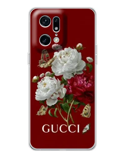 Чехол для OPPO Find X5 Pro с картинкой «Gucci —  сад»
