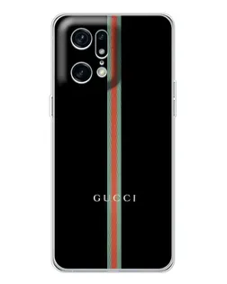 Чехол для OPPO Find X5 Pro с картинкой «Gucci — строгая линия» Чехол для OPPO Find X5 Pro с картинкой «Gucci — строгая линия»