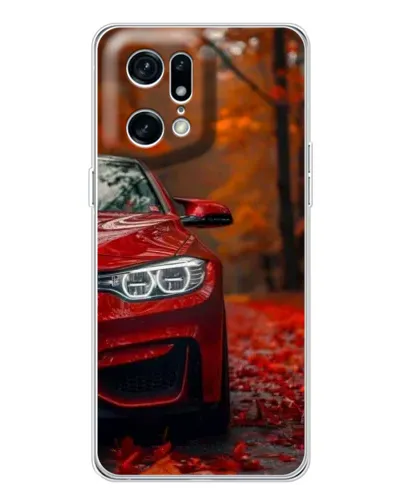 Чехол для OPPO Find X5 Pro с картинкой «Осенняя BMW M4»