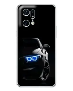 Чохол для OPPO Find X5 Pro з картинкою «BMW — нічний погляд» Чохол для OPPO Find X5 Pro з картинкою «BMW — нічний погляд»