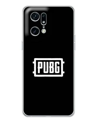 Чехол для OPPO Find X5 Pro с картинкой «Лого BMW — металлический блеск»