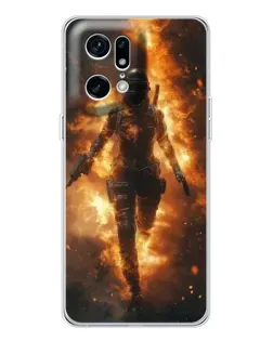 Чохол для OPPO Find X5 Pro з картинкою «BMW — швидкість у дощі»