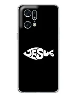 Чохол для OPPO Find X5 Pro з картинкою «Риба  Jesus»