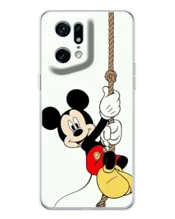 Чехол для OPPO Find X5 Pro с картинкой «Mickey на канате» Чехол для OPPO Find X5 Pro с картинкой «Mickey на канате»