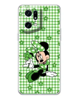 Чехол для OPPO Find X5 Pro с картинкой «Mickey в клетку»