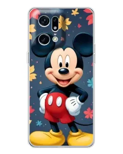 Чехол для OPPO Find X5 Pro с картинкой «Осенний Mickey Mouse»