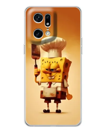 Чехол для OPPO Find X5 Pro с картинкой «Губка Боб повар» Чехол для OPPO Find X5 Pro с картинкой «Губка Боб повар»