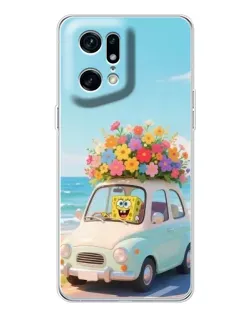 Чехол для OPPO Find X5 Pro с картинкой «Автомобильное путешествие»